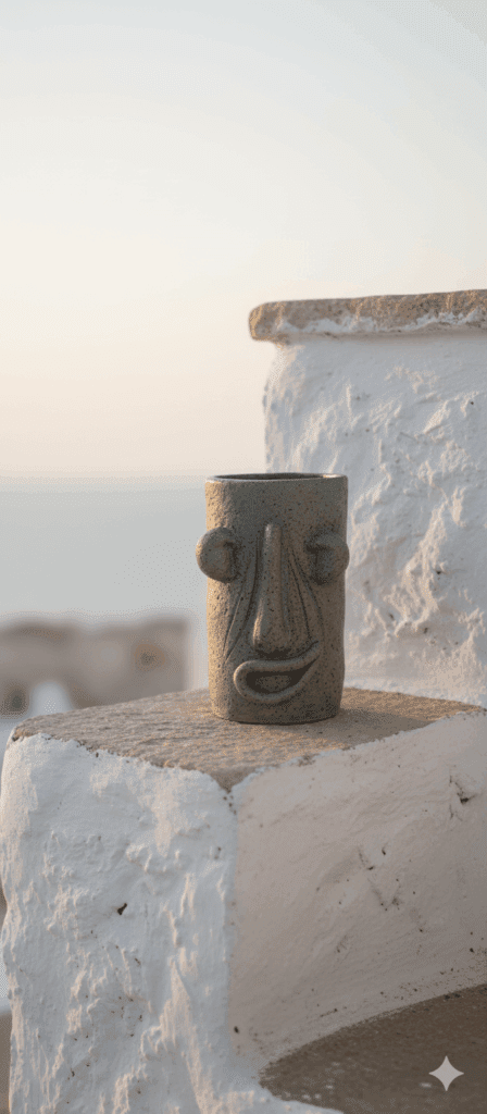 Face Tumbler 2 — GreenSandstone